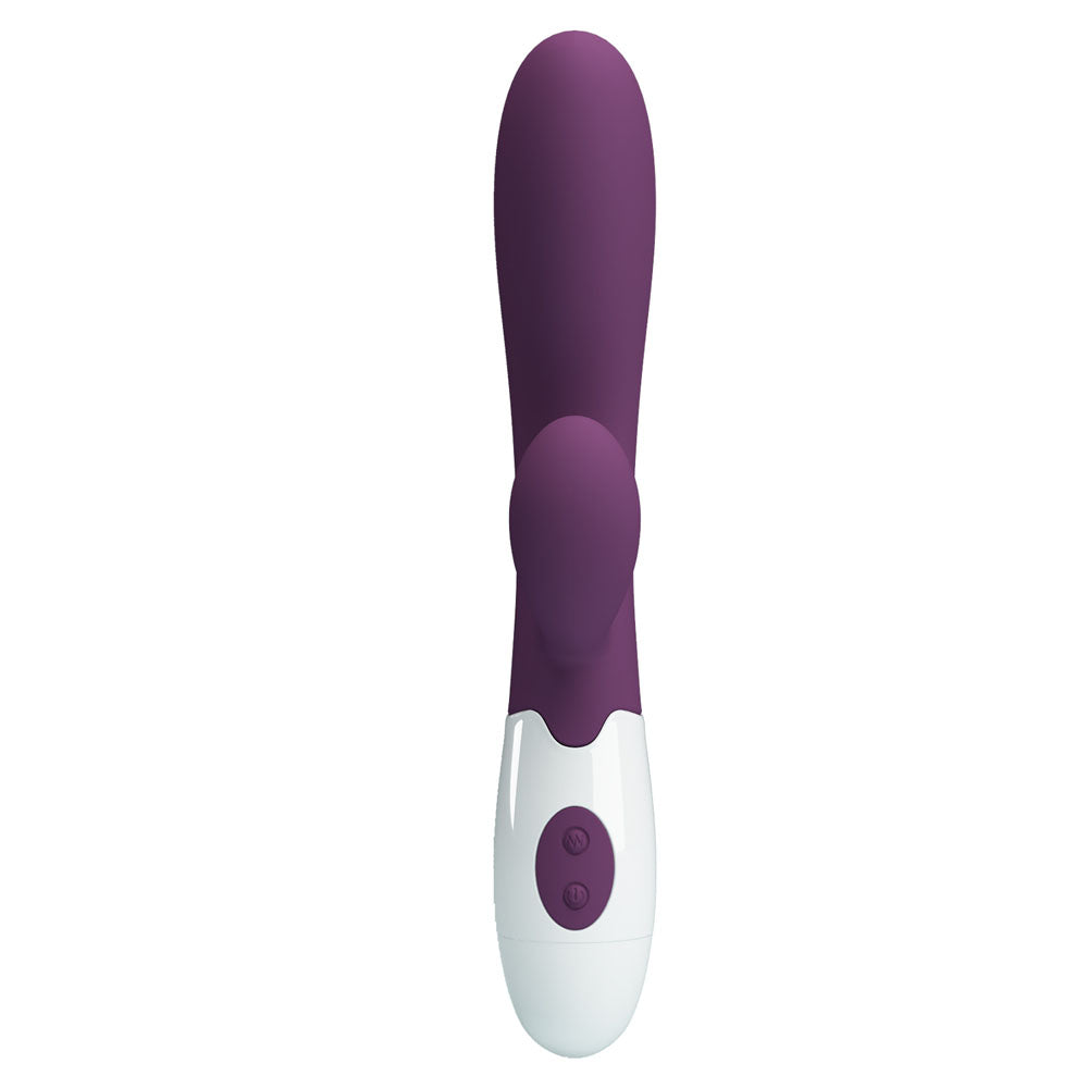 Party Up Ben Classic Vibe Purple Purple 20 Cm Rabbit Vibrator