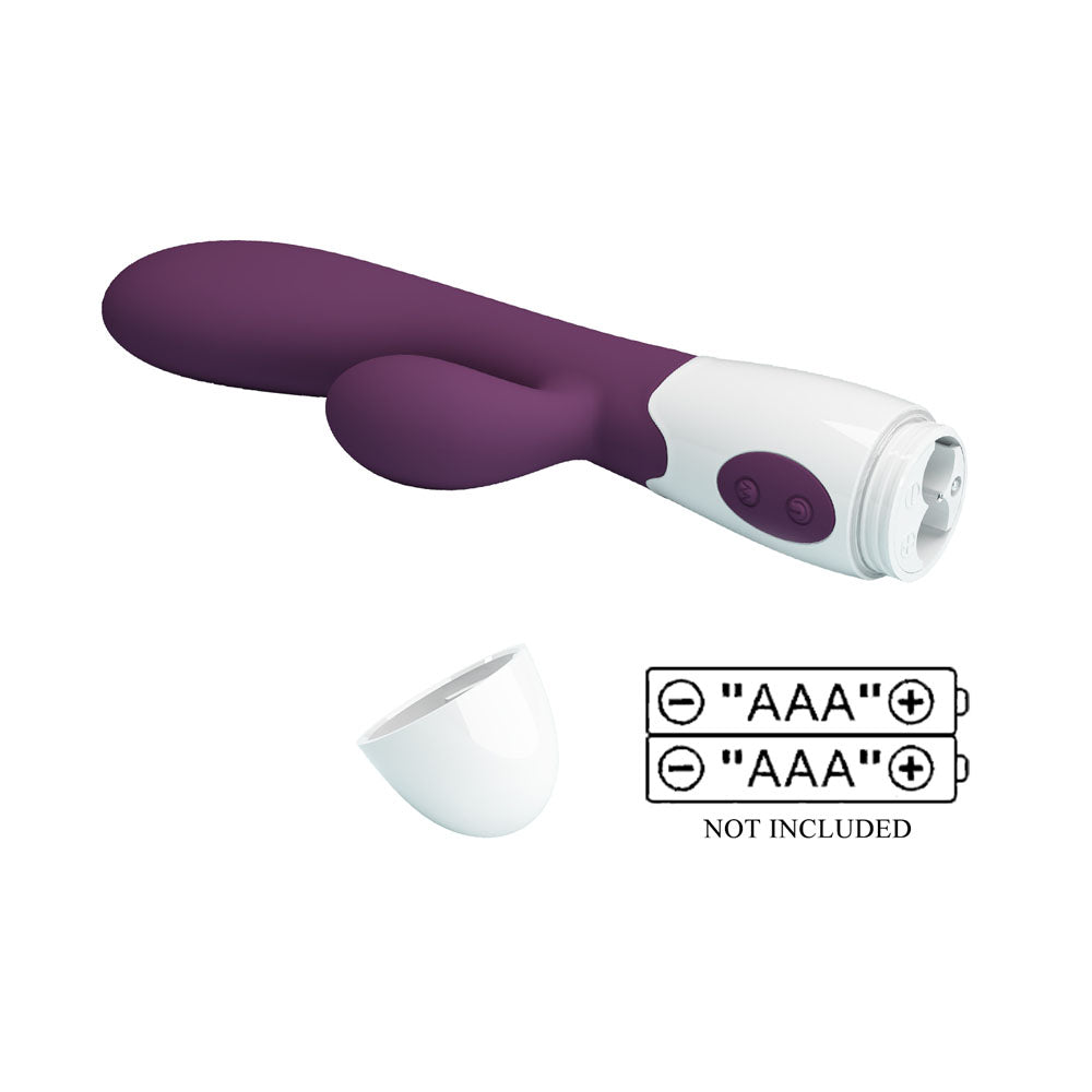 Party Up Ben Classic Vibe Purple Purple 20 Cm Rabbit Vibrator