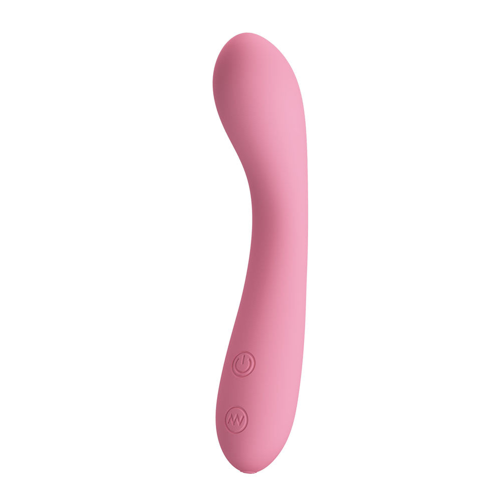 Party Up John Flexible Vibe Pink Pink 16 Cm Usb Rechargeable Vibrator