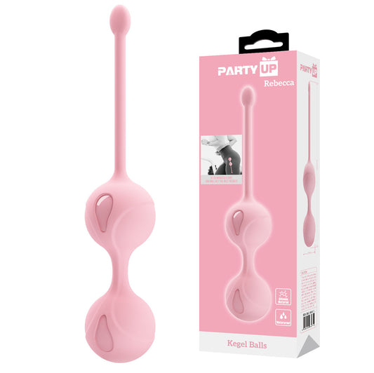 Party Up Rebecca Kegel Balls Pink Pink Kegel Balls