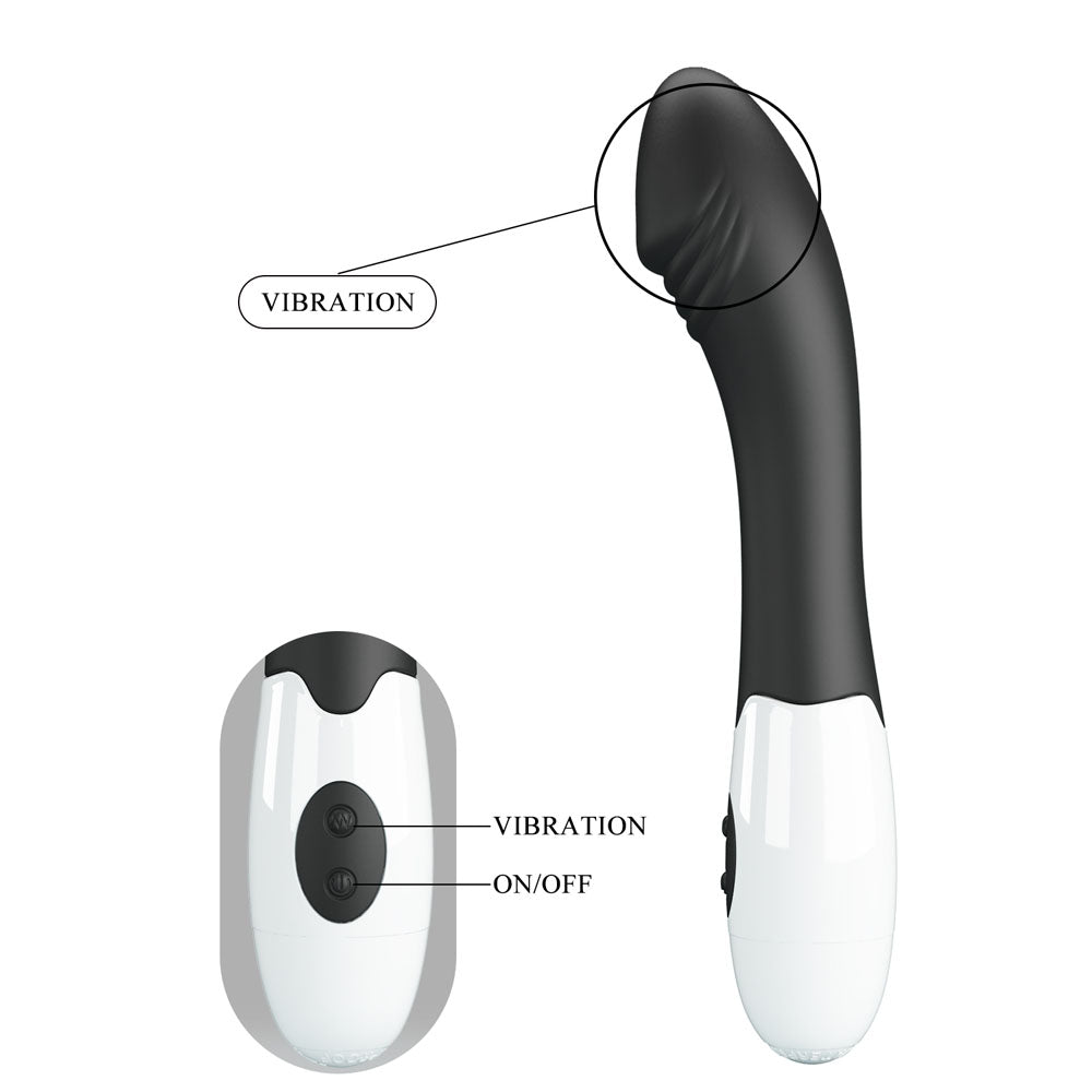 Party Up Bill Classic Vibe Black Black 19 Cm Vibrator
