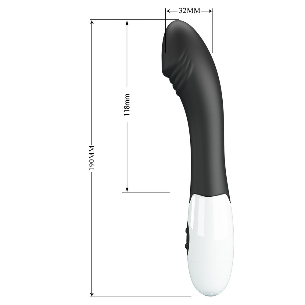 Party Up Bill Classic Vibe Black Black 19 Cm Vibrator