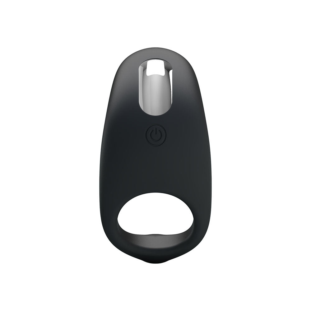 Party Up King Rechargeable Cock Ring Black Usb Rechargeable Cock Ring