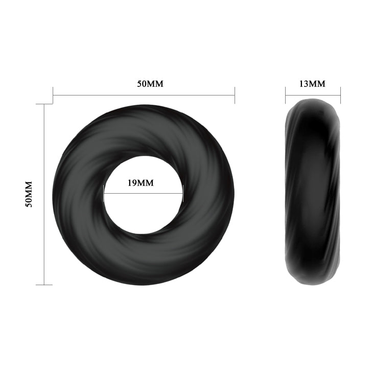 Crazy Bull Cock Ring Black Cock Ring