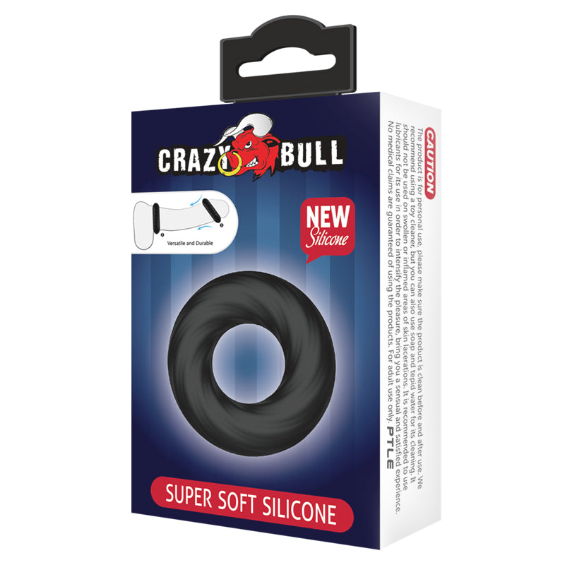 Crazy Bull Cock Ring Black Cock Ring