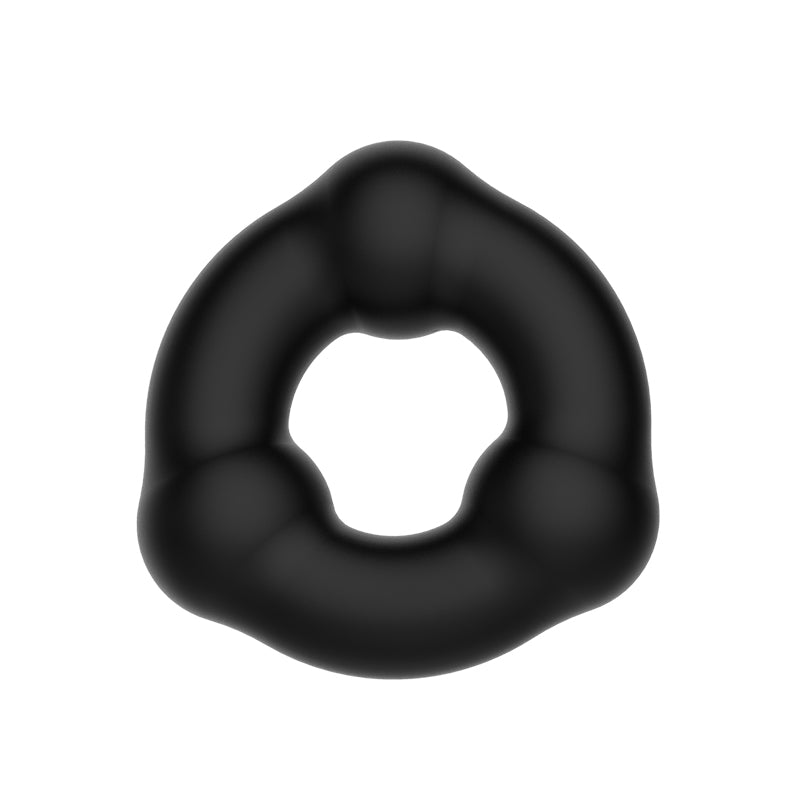 Crazy Bull Beaded Cock Ring Black Cock Ring