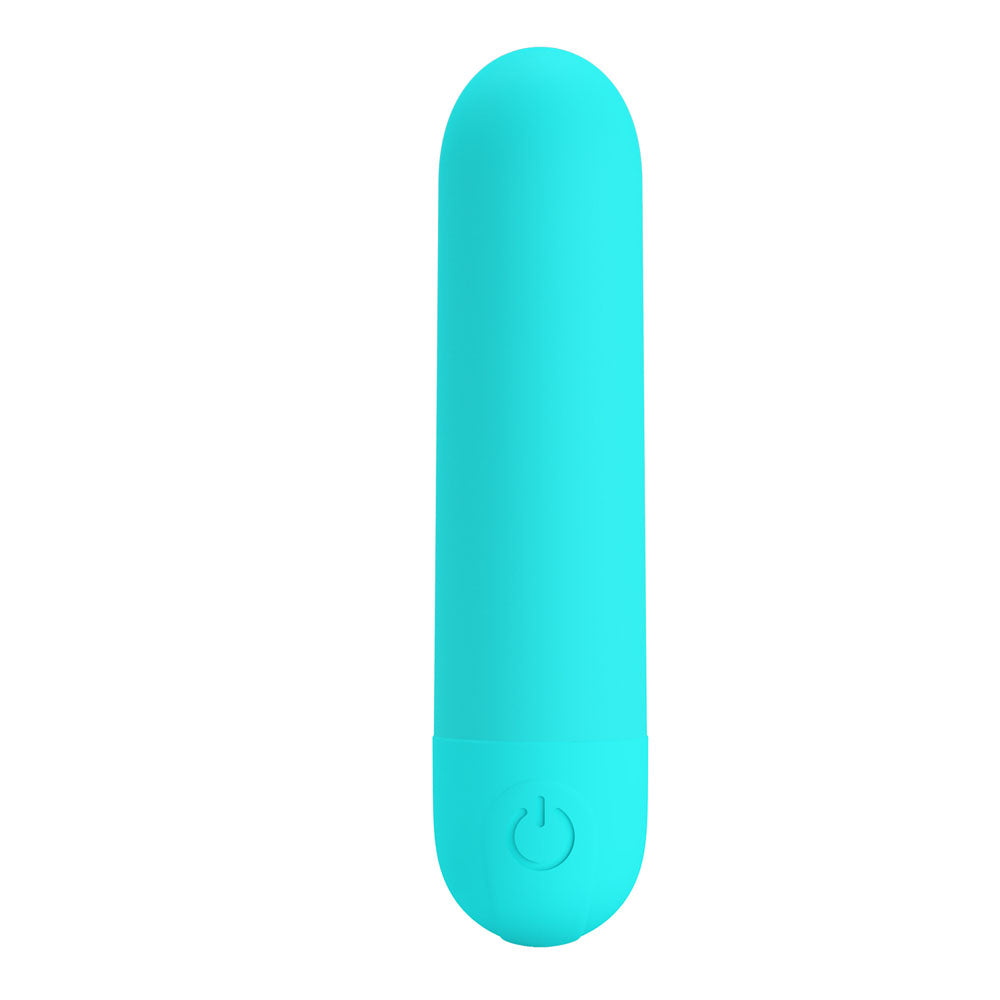 Party Up Harry Mini Bullet Teal Teal 8 Cm Usb Rechargeable Bullet