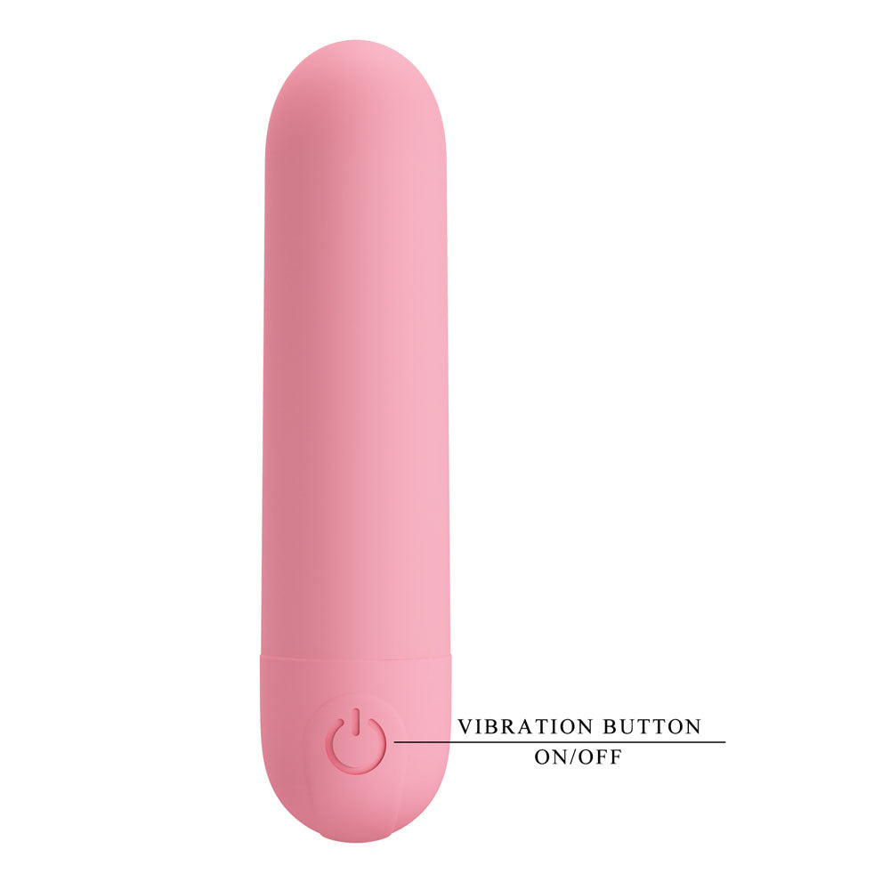 Party Up Henry Mini Bullet Pink Pink 8 Cm Usb Rechargeable Bullet