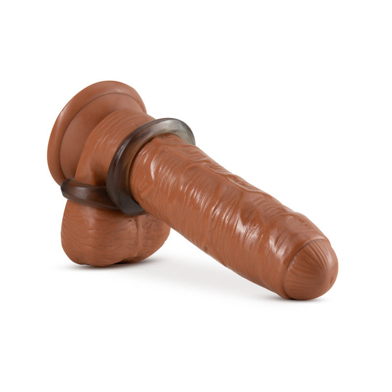 Stay Hard Cock Ring And Ball Strap Black Cock & Ball Ring