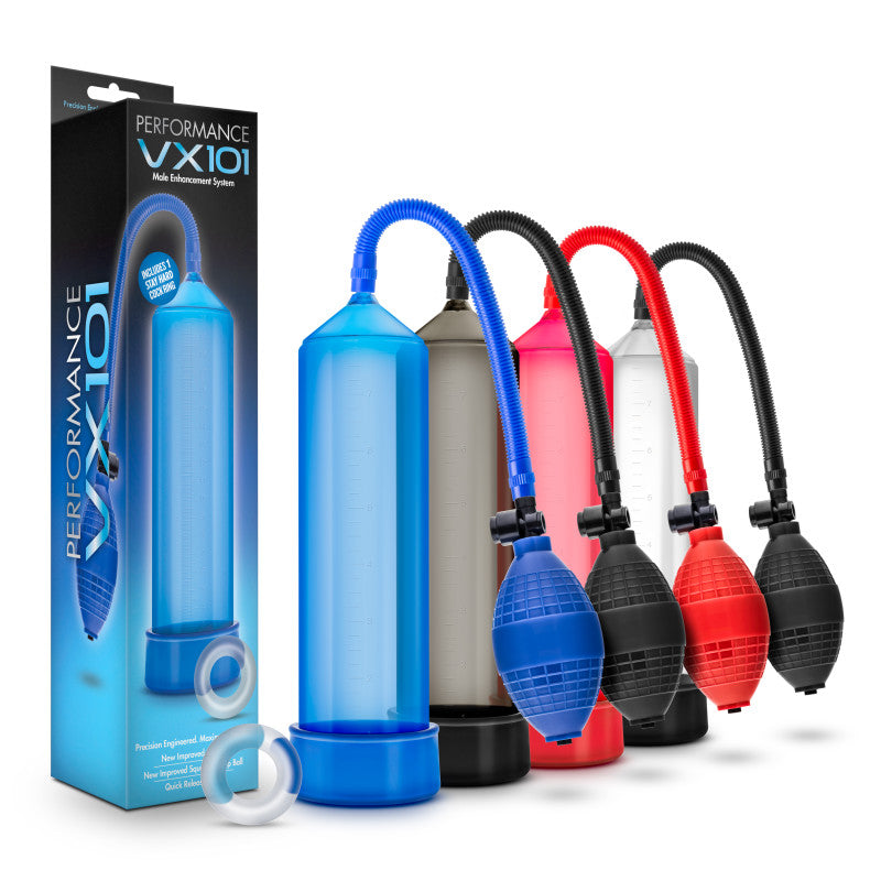 Performance Vx101 Male Enhancement Pump Red Penis Pump