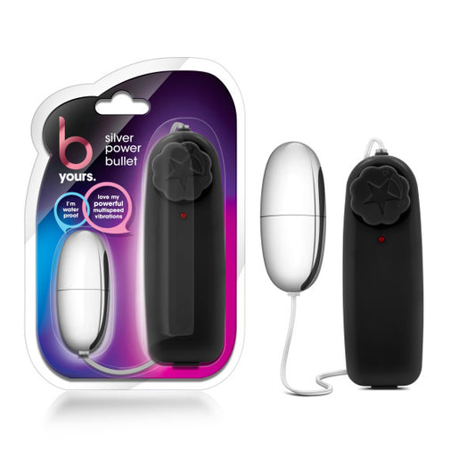 B Yours Silver Power Bullet Silver 5.3 Cm (2.1'') Bullet