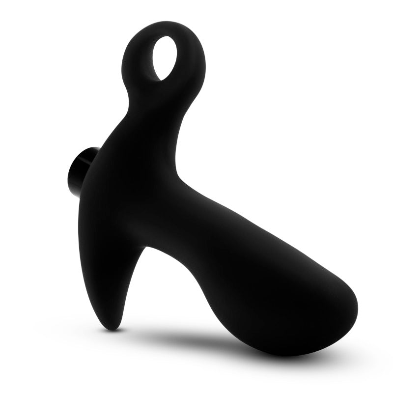 Anal Adventures Platinum Vibrating Prostate Massager 01 Black 10.8 Cm Usb Rechargeable Prostate Massager