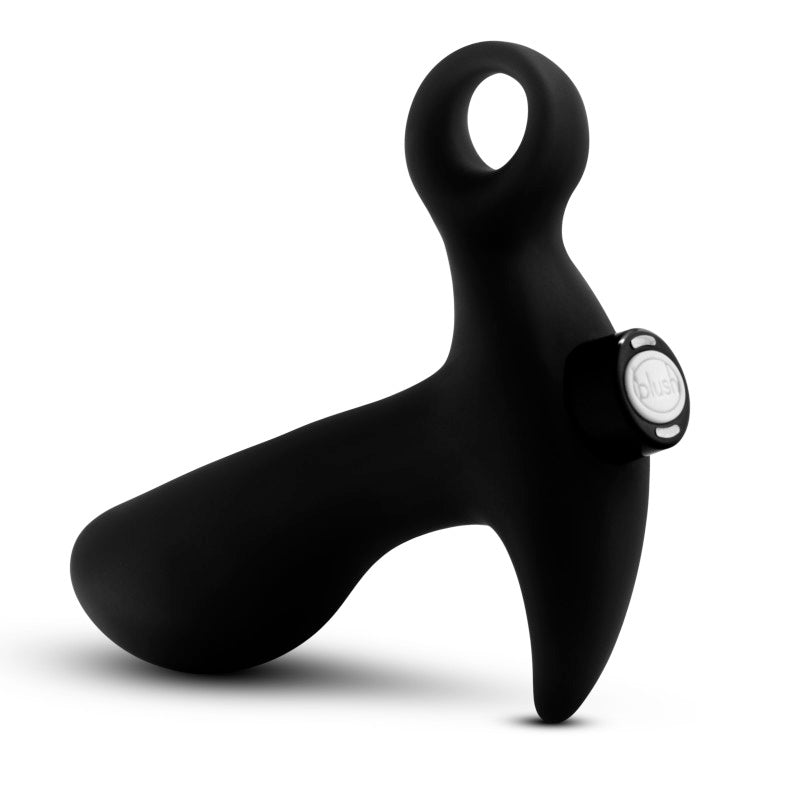 Anal Adventures Platinum Vibrating Prostate Massager 01 Black 10.8 Cm Usb Rechargeable Prostate Massager