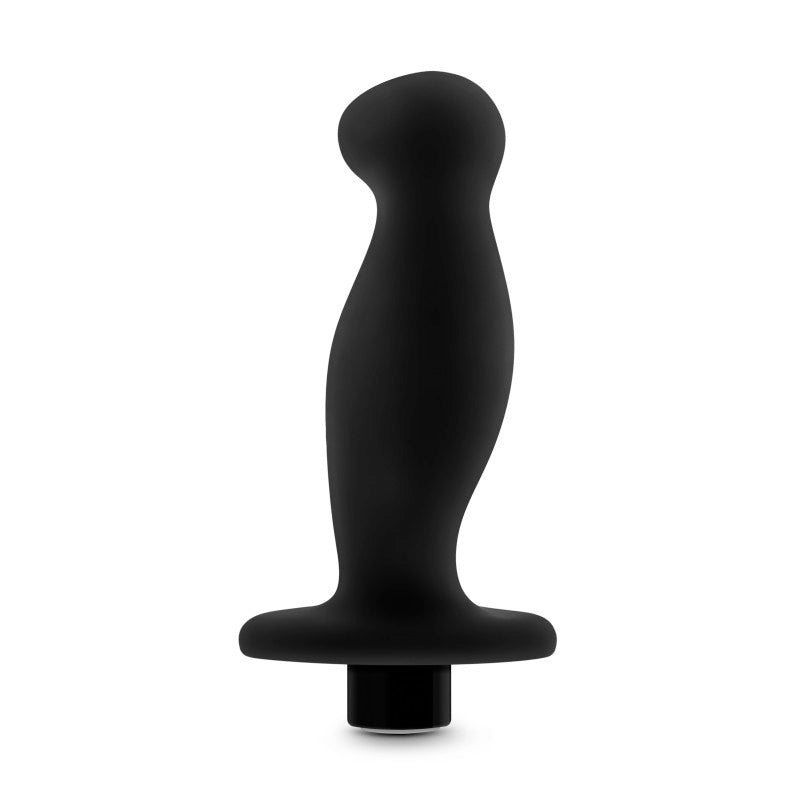 Anal Adventures Platinum Vibrating Prostate Massager 02 Black 10.8 Cm Usb Rechargeable Prostate Massager