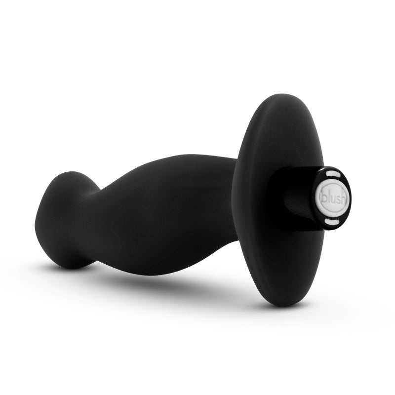 Anal Adventures Platinum Vibrating Prostate Massager 02 Black 10.8 Cm Usb Rechargeable Prostate Massager