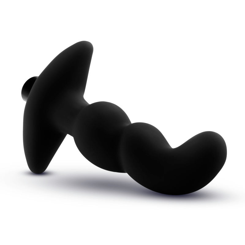 Anal Adventures Platinum Vibrating Prostate Massager 03 Black Usb Rechargeable 15.2 Cm Prostate Massager