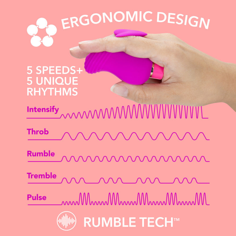 Aria Erotic Af Plum Usb Rechargeable Stimulator