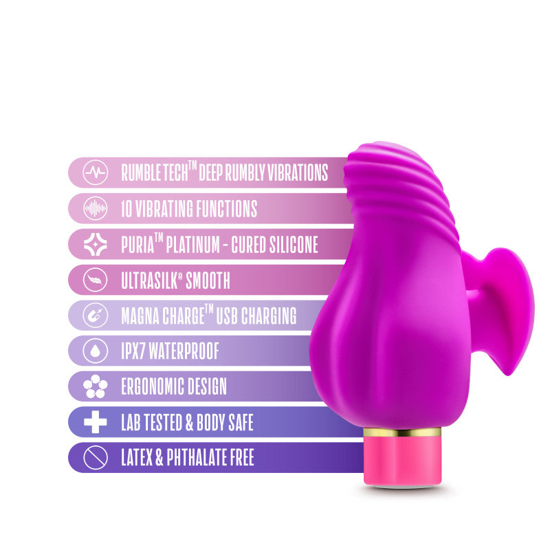 Aria Erotic Af Plum Usb Rechargeable Stimulator
