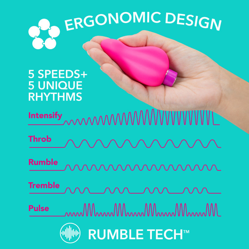 Aria Epic Af Fuschia Usb Rechargeable Stimulator
