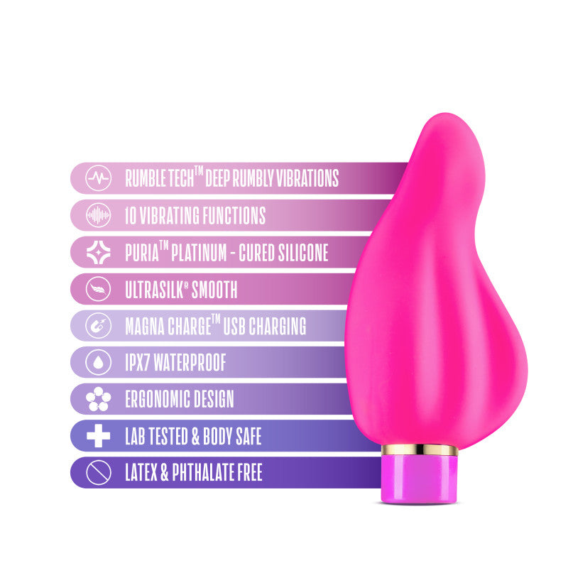 Aria Epic Af Fuschia Usb Rechargeable Stimulator