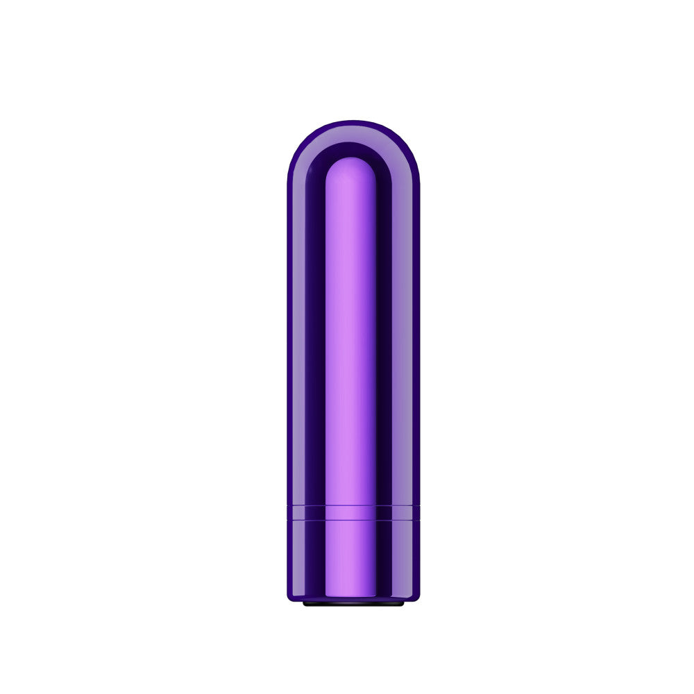 Kool Vibes Rechargeable Mini Bullet Grape Purple 6.4 Cm Usb Rechargeable Bullet