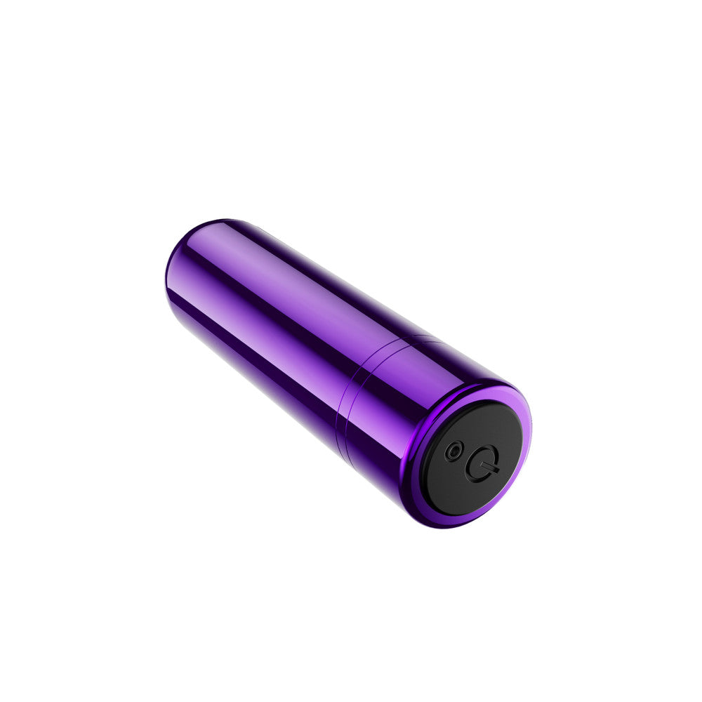 Kool Vibes Rechargeable Mini Bullet Grape Purple 6.4 Cm Usb Rechargeable Bullet