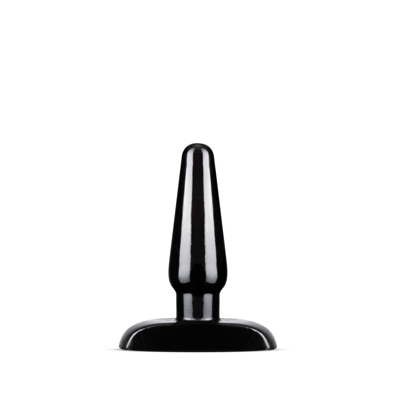 Anal Adventures Basic Anal Plug Small Black 10.8 Cm Butt Plug