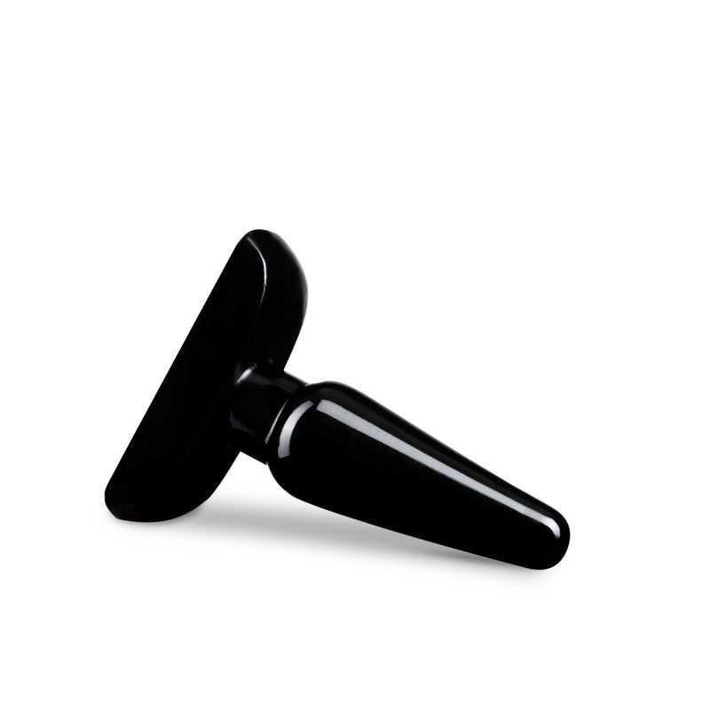 Anal Adventures Basic Anal Plug Small Black 10.8 Cm Butt Plug