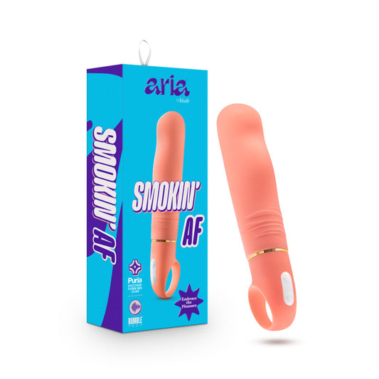 Aria Smokin' Af Coral 15.2 Cm Vibrator