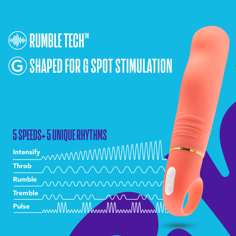 Aria Smokin' Af Coral 15.2 Cm Vibrator