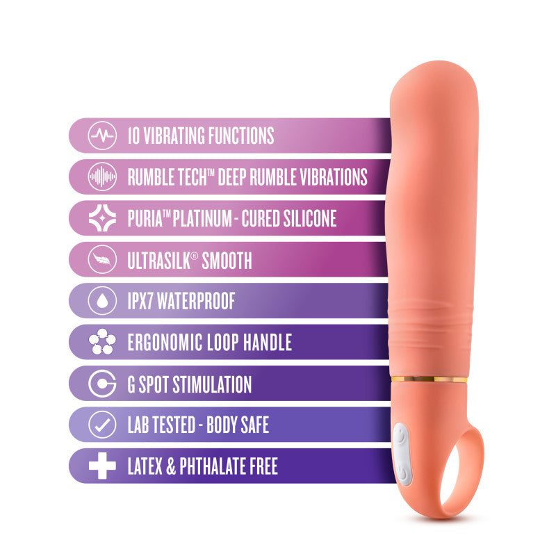 Aria Smokin' Af Coral 15.2 Cm Vibrator