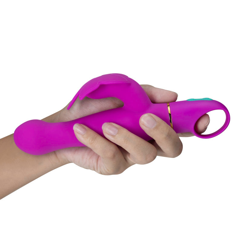 Aria Naughty Af Plum 18.4 Cm Butterfly Vibrator