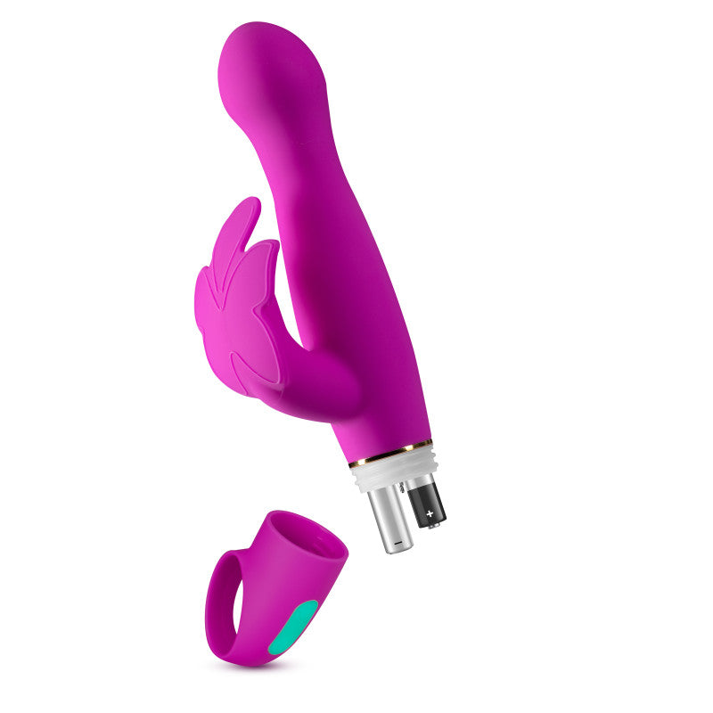 Aria Naughty Af Plum 18.4 Cm Butterfly Vibrator