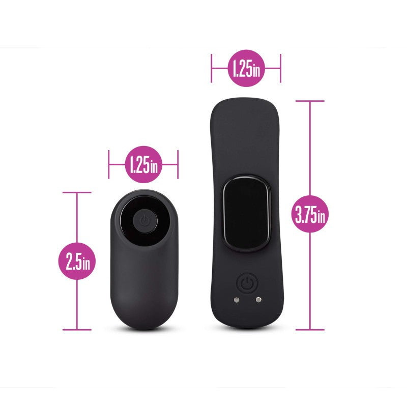 Temptasia Remote Control Panty Vibe Black Usb Rechargeable Panty Vibe