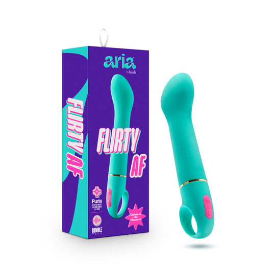 Aria Flirty Af Teal 16.5 Cm Vibrator