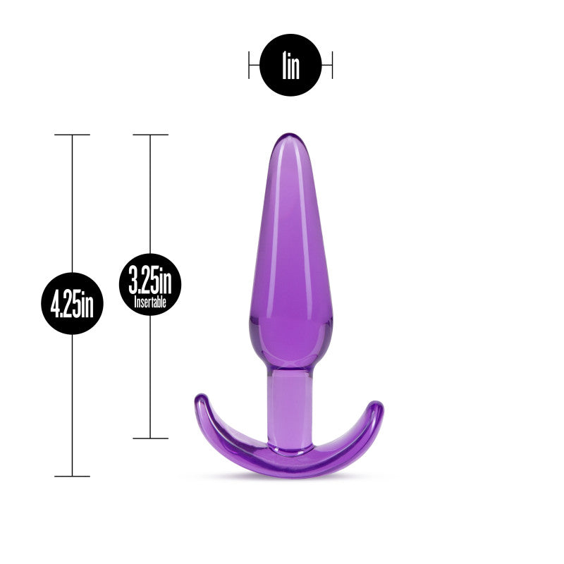 B Yours Slim Anal Plug Purple 10.8 Cm Butt Plug