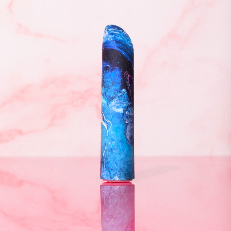 Limited Addiction Mesmerize Power Vibe Azure Blue 10.2 Cm Usb Rechargeable Bullet