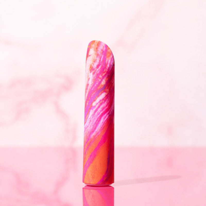 Limited Addiction Fiery Power Vibe Coral 10.2 Cm Usb Rechargeable Bullet