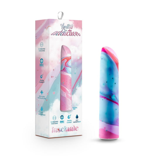 Limited Addiction Fascinate Power Vibe Peach 10.2 Cm Usb Rechargeable Bullet