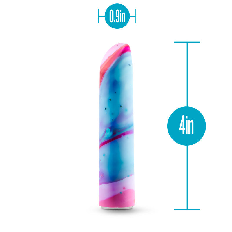 Limited Addiction Fascinate Power Vibe Peach 10.2 Cm Usb Rechargeable Bullet