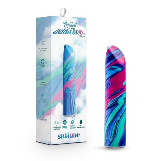 Limited Addiction Sublime Power Vibe Alexandrite 10.2 Cm Usb Rechargeable Bullet