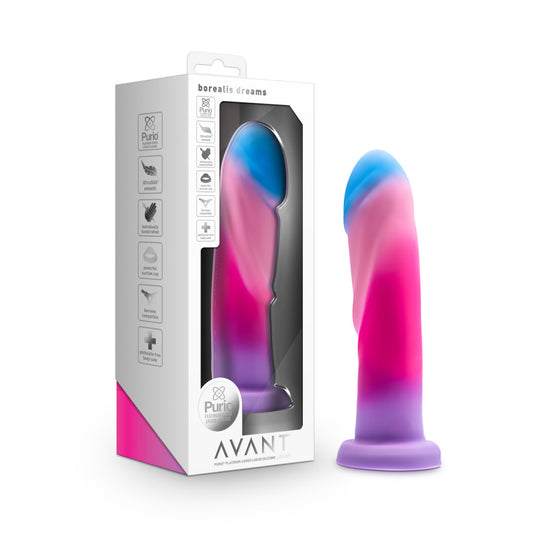 Avant Borealis Dreams Cotton Candy Coloured 19.7 Cm Dildo