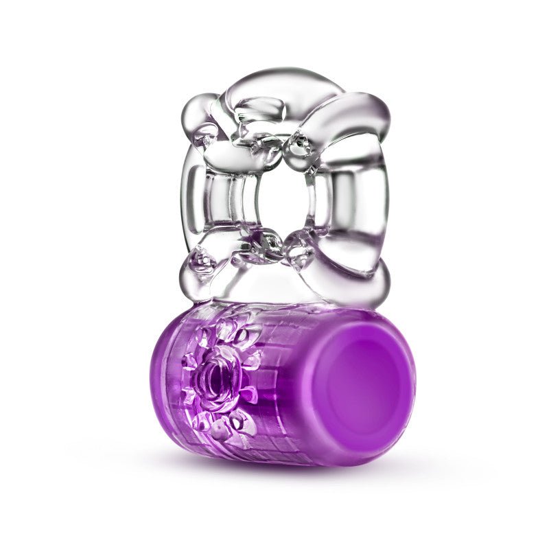 Play With Me Pleaser Rechargeable C Ring Purple Purple Usb Rechargeable Cock Ring