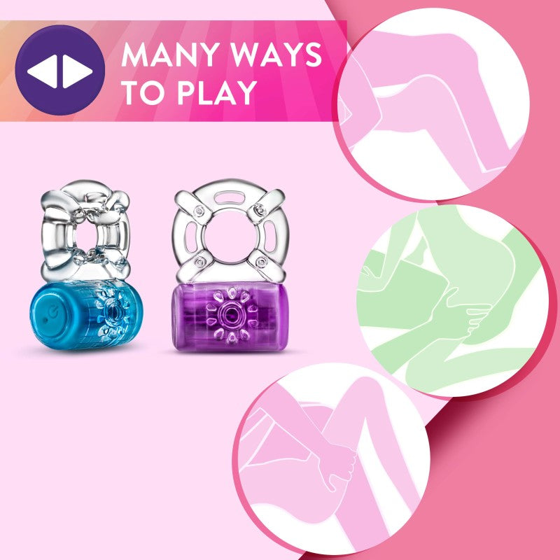 Play With Me Pleaser Rechargeable C Ring Purple Purple Usb Rechargeable Cock Ring