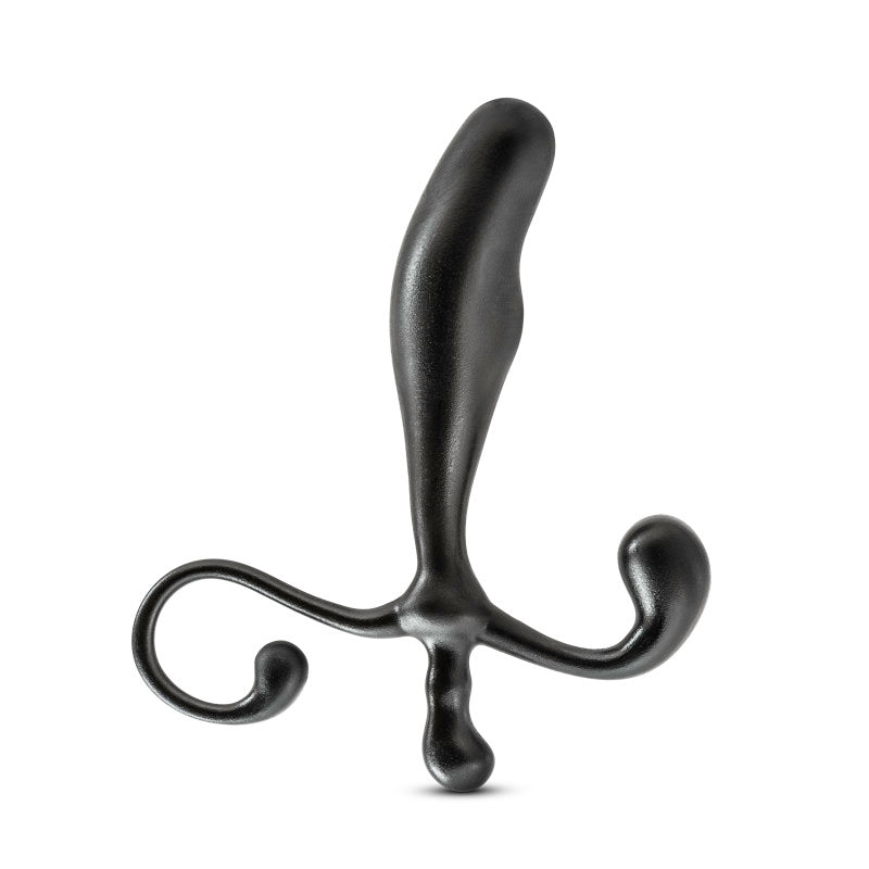 Anal Adventures Prostate Stimulator Black 12.7 Cm Prostate Massager
