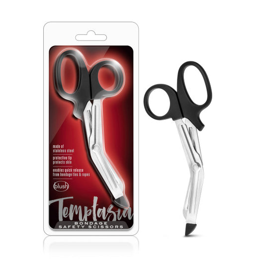Temptasia Safety Scissors Black Bondage Safety Sisters