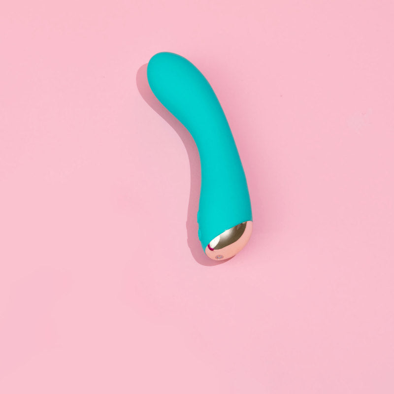 Aria Luscious Af Teal 17.8 Cm Usb Rechargeable Vibrator