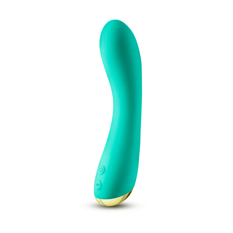 Aria Luscious Af Teal 17.8 Cm Usb Rechargeable Vibrator