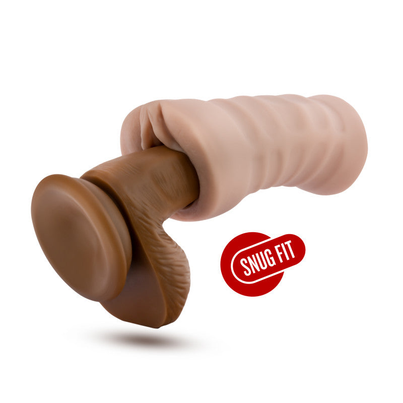 M For Men Rain Flesh Vibrating Vagina Stroker