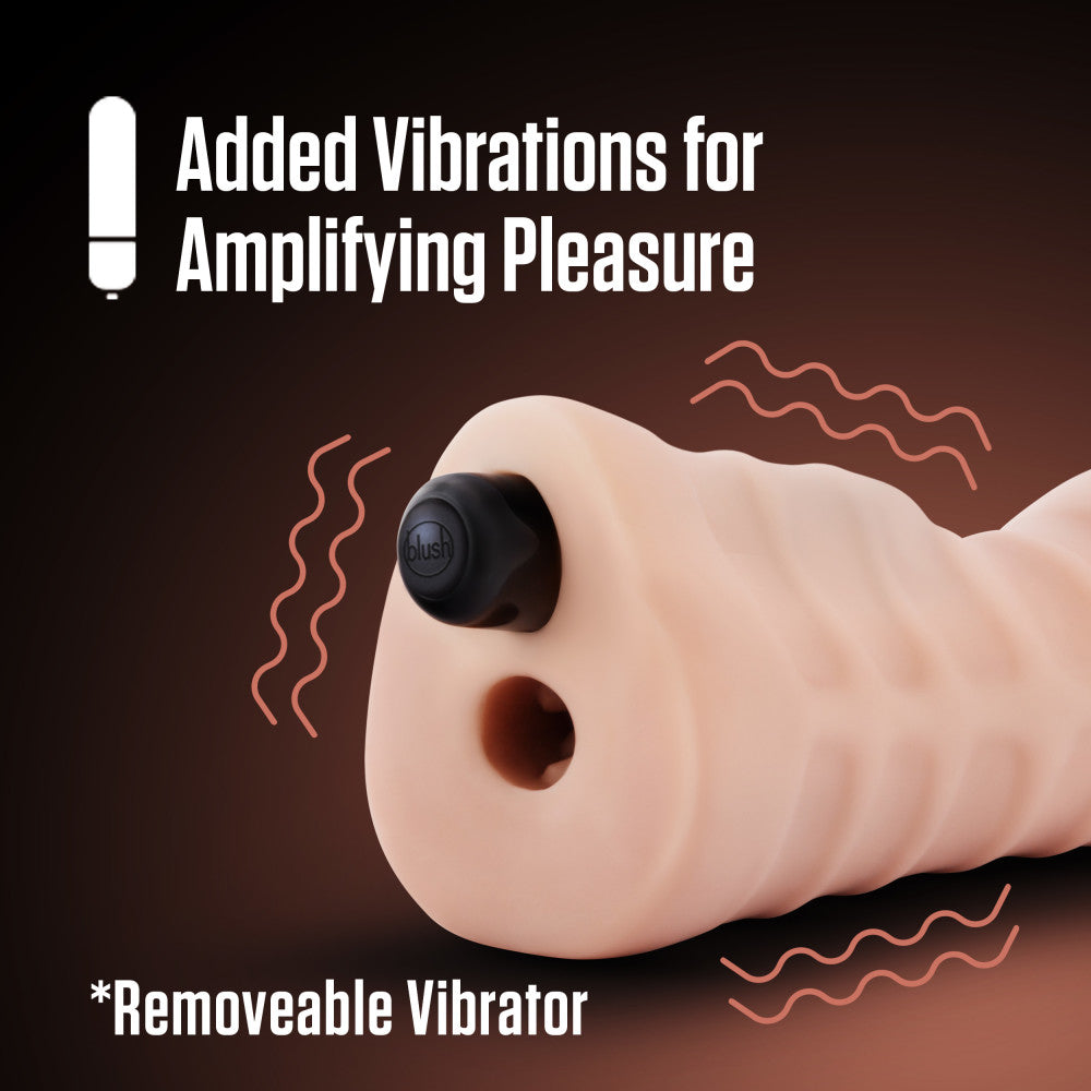 En Lust Nicole Flesh Vibrating Oral Stroker